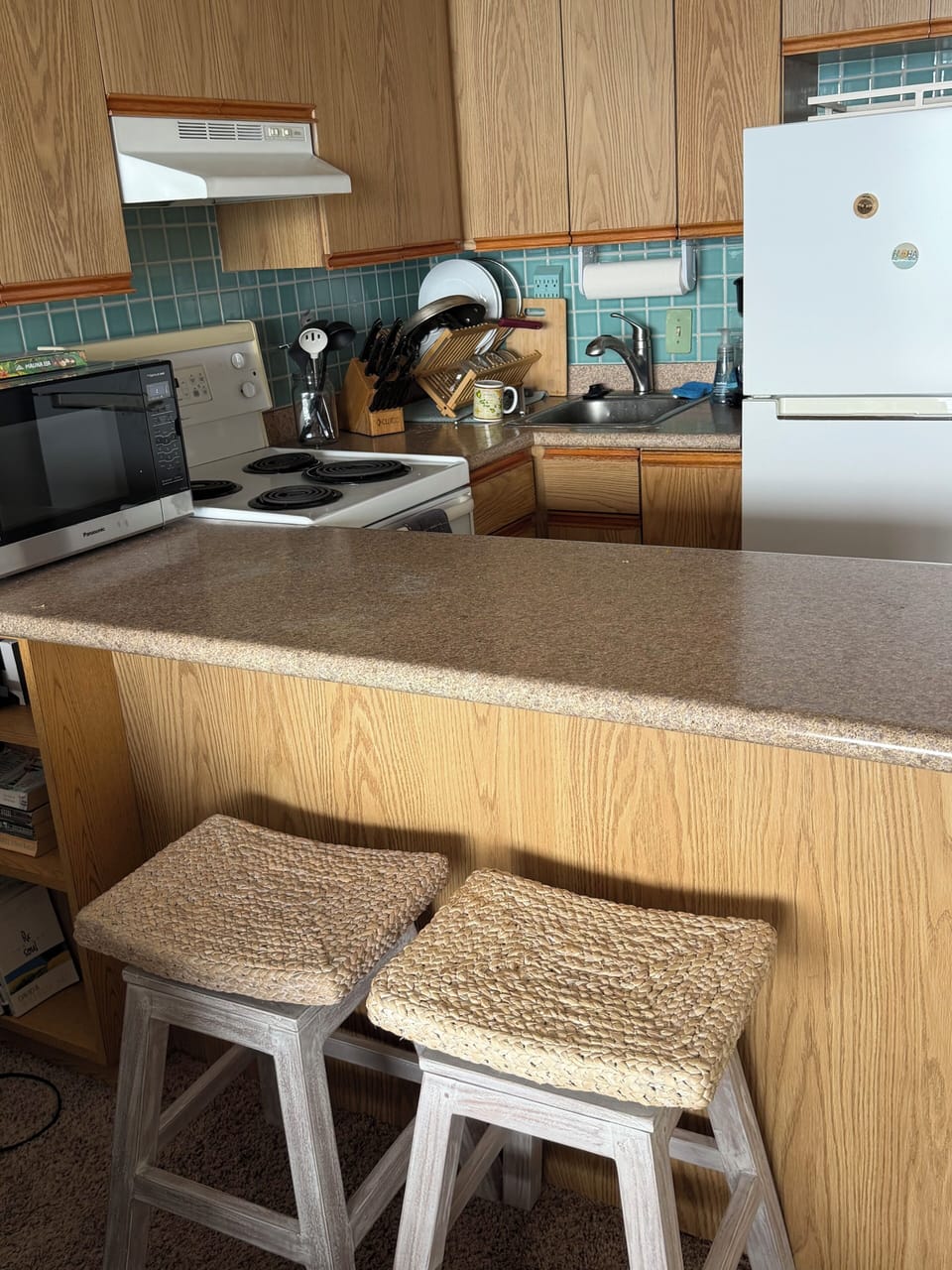 Well equipped kitchen