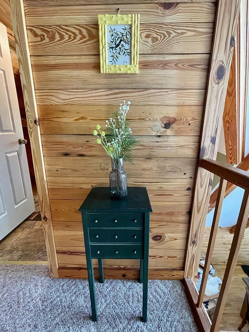 Landing between Loft bedroom and Upstairs bathroom.