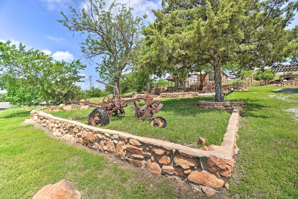 Front Yard | Antique Tractor