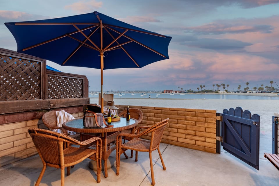 Bay View II patio.