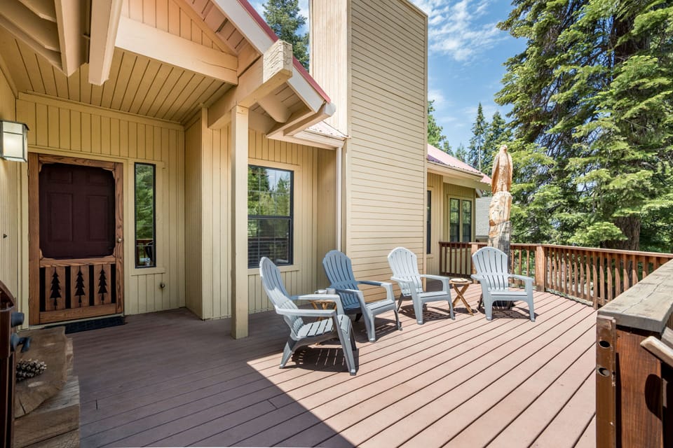 Front deck