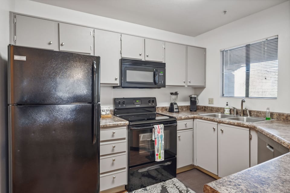 Kitchen with appliances