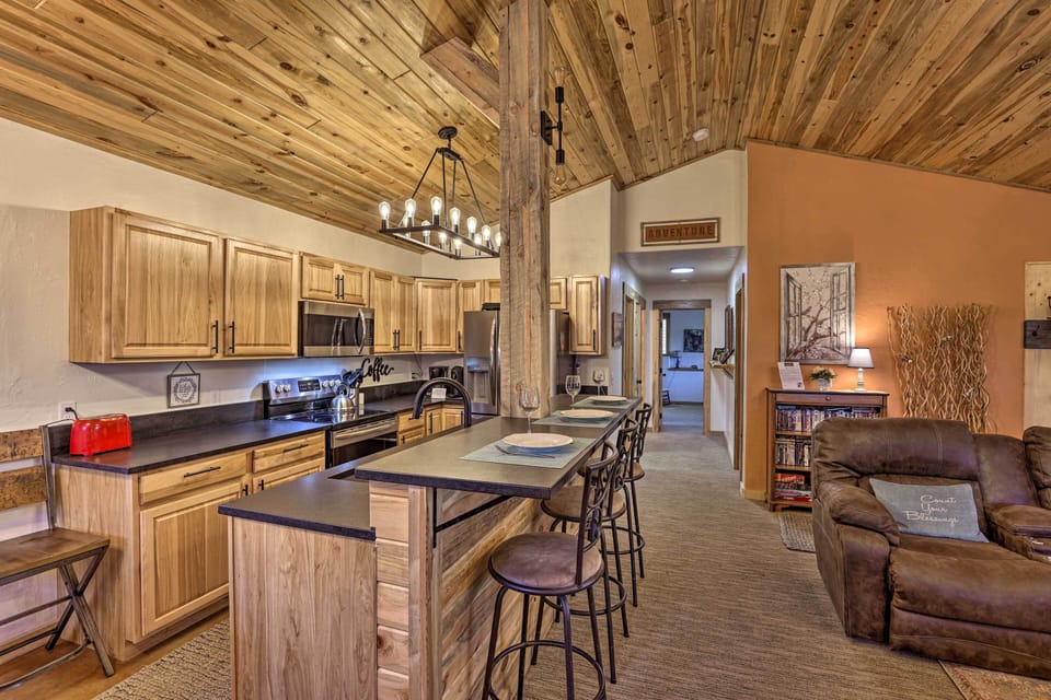 Kitchen | Fully Equipped | Stainless Steel Appliances