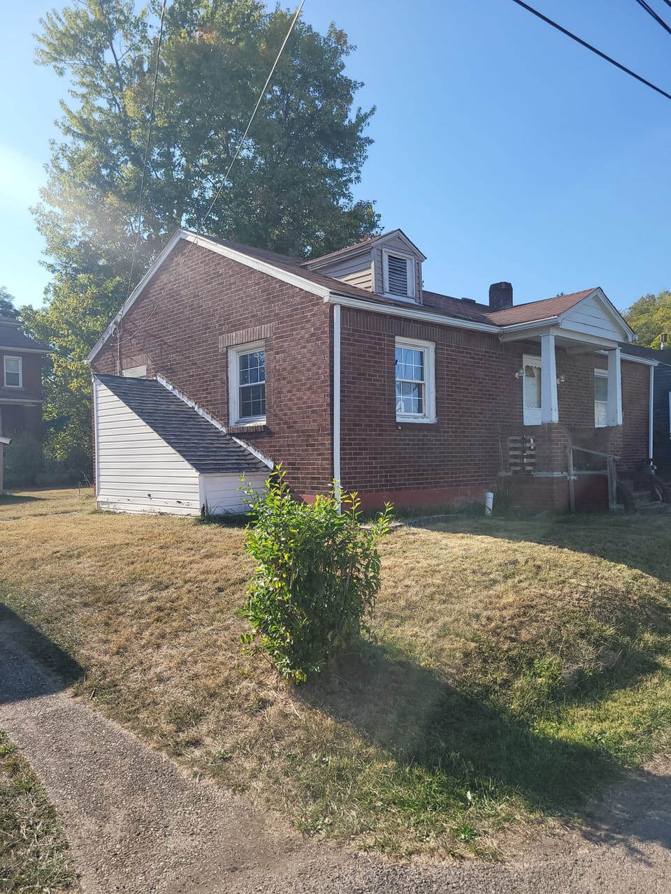 side of the house