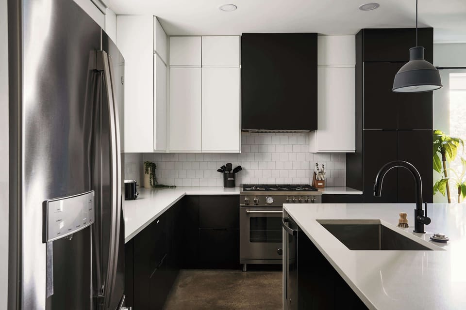 Elevate your hosting game in our gourmet kitchen, equipped with upscale appliances, a convenient wine cooler, and a Keurig coffee maker.
