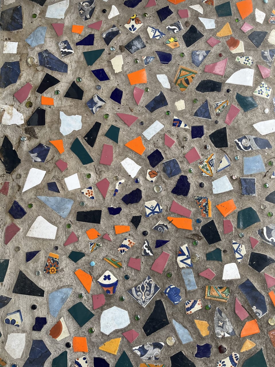 Front porch mosaic