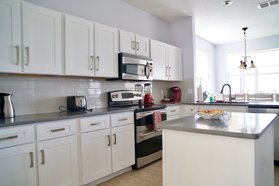 Kitchen with appliances