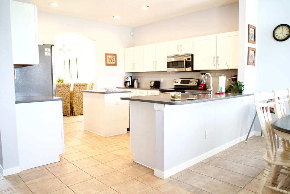 Kitchen with appliances