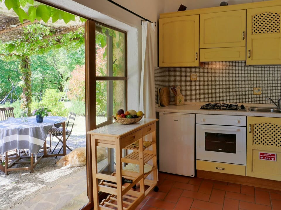 Cabinetry, Property, Furniture, Kitchen Appliance, Table, Cooktop, Countertop, Gas Stove, Kitchen Stove, Kitchen
