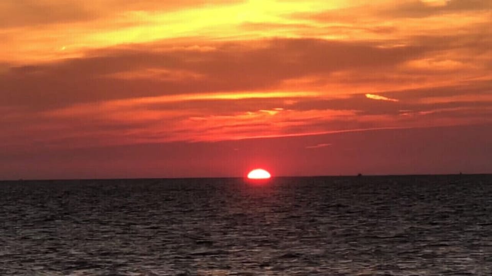 Gorgeous sunsets from the Gulf of Mexico. Taken while on a boat.