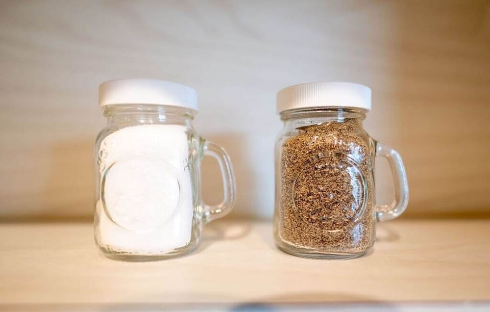 Salt and pepper shakers