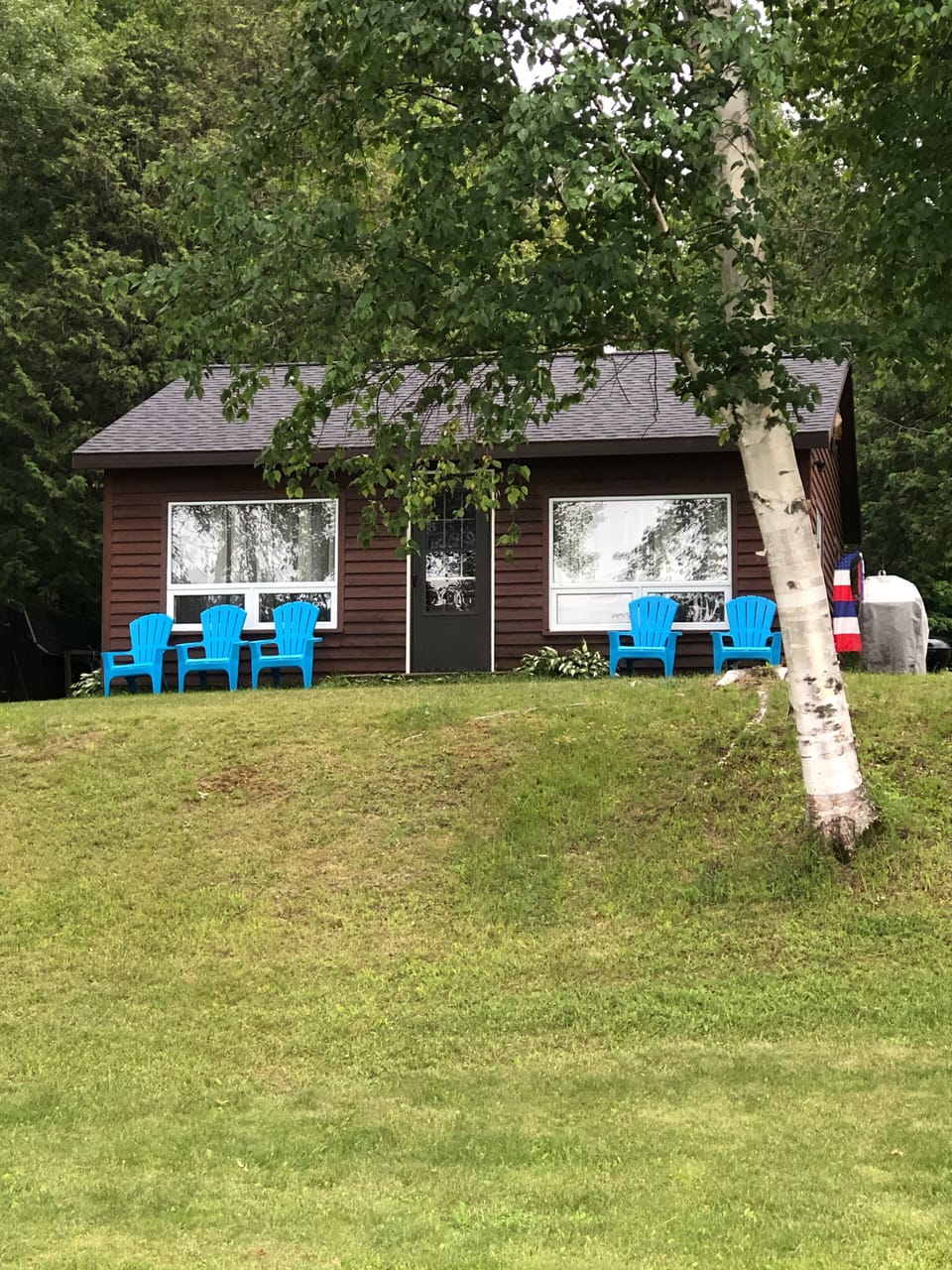 Front of cabin
