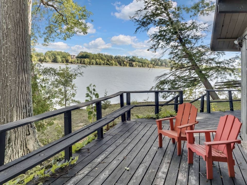 View from back deck