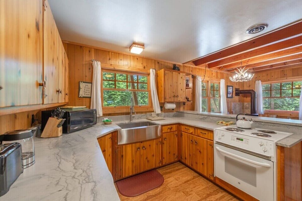 Upgraded counters in kitchen
