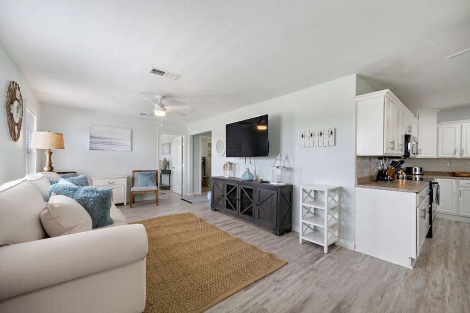 This is the main living room area of the home