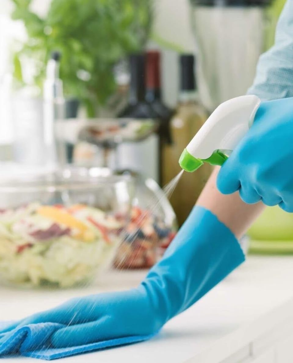 Surfaces sanitized after every checkout!