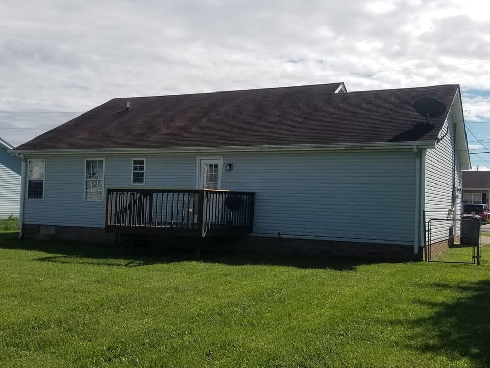 Back deck area