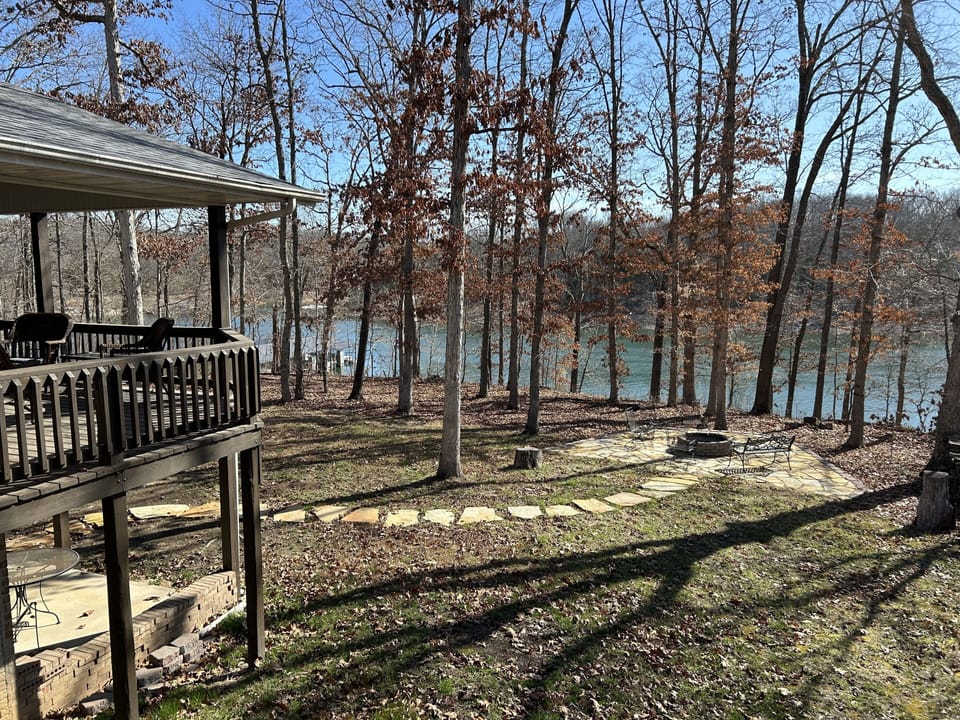 Incredible privacy and stunning lake views