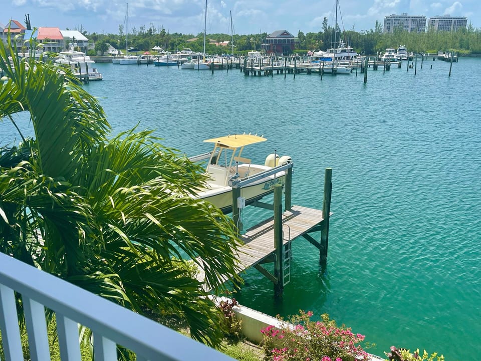 See your boat right from the Condo, dock included!