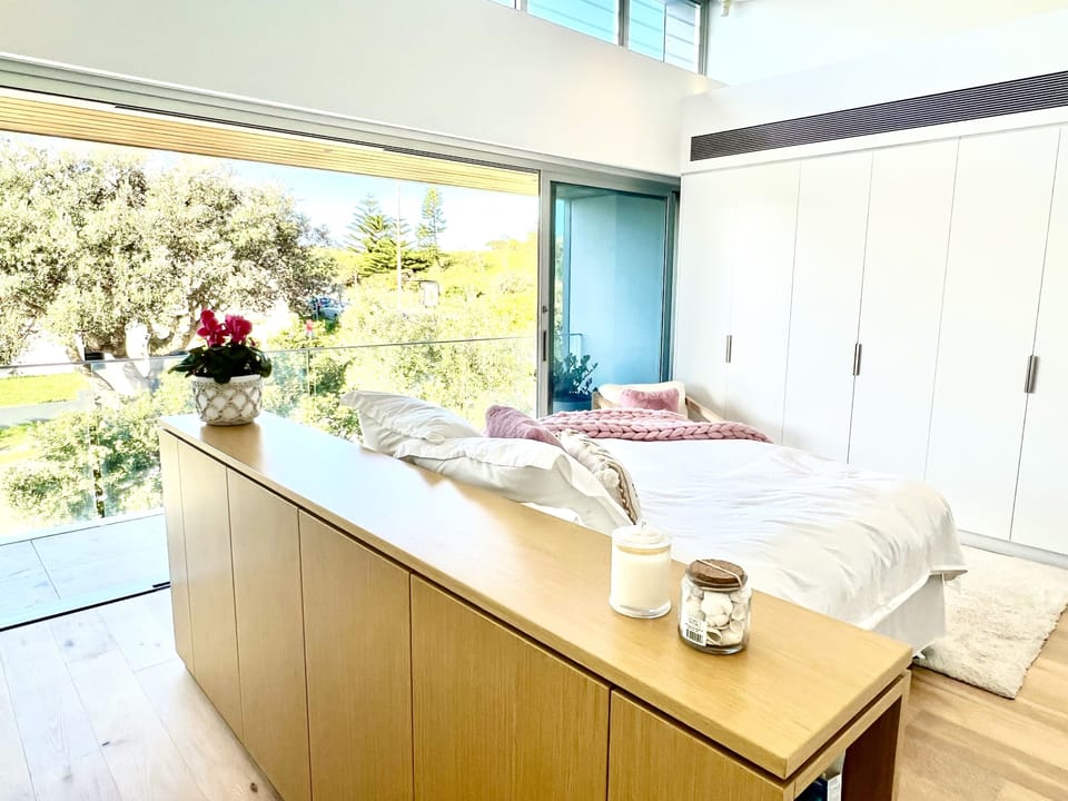 Bedroom 2 looking towards Bondi Golf Course