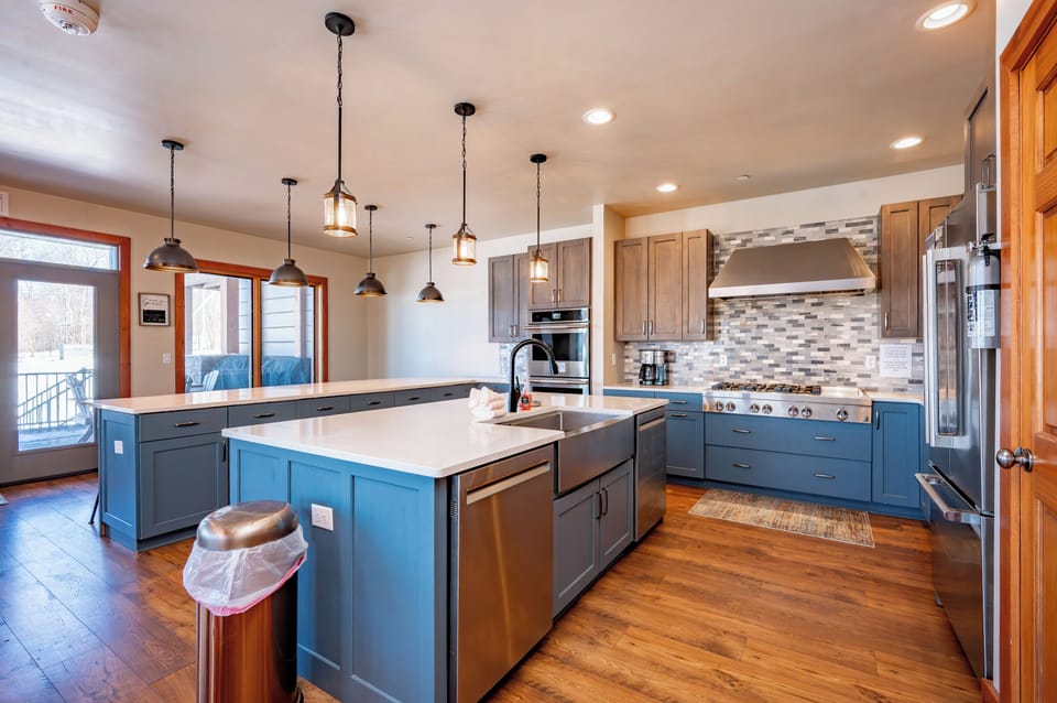 Kitchen on Main Level of Left Side