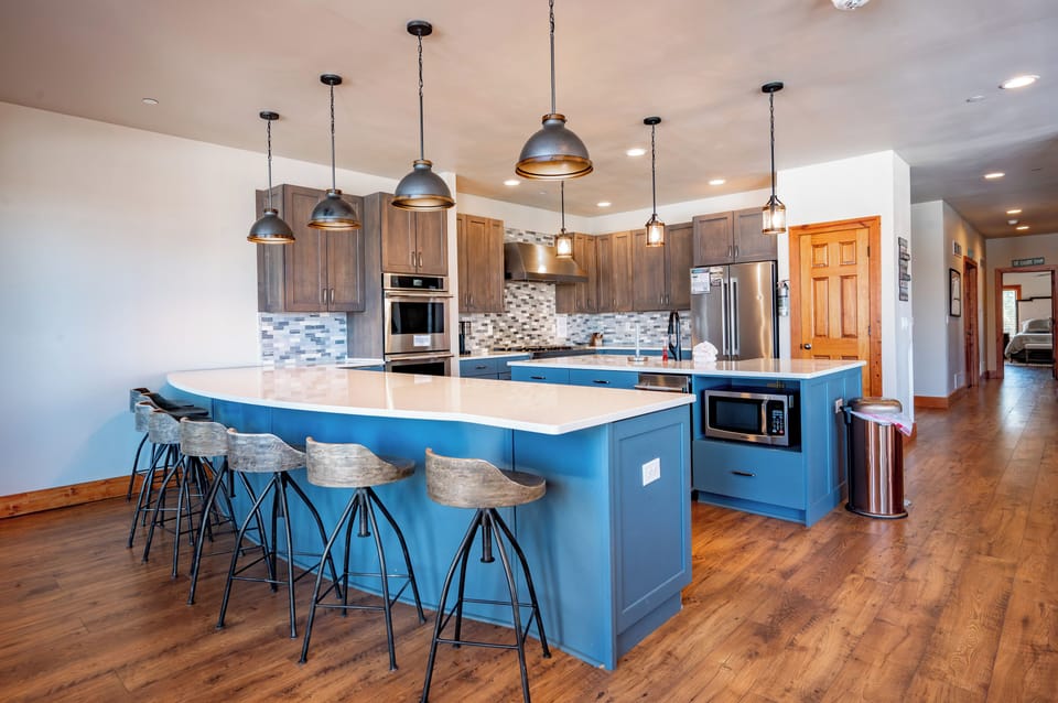 Kitchen on Main Level of Left Side