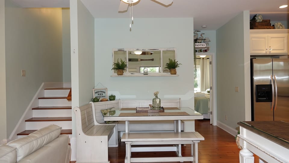Cozy eating area