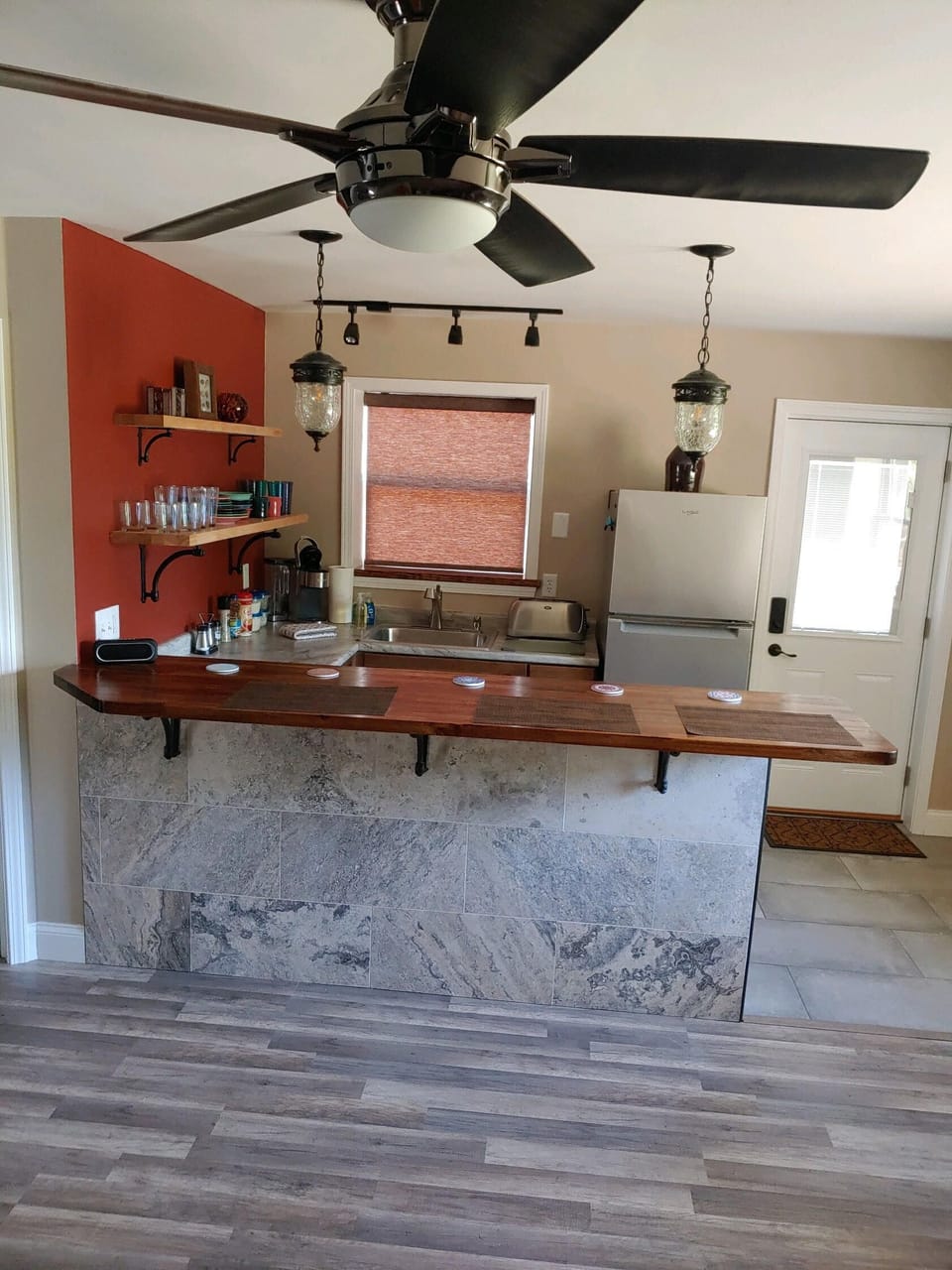 Parkside suite kitchenette. 