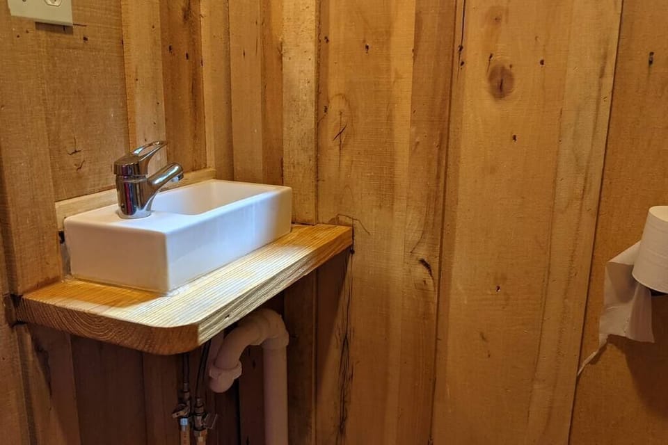 Cabin 7 bathroom sink. 