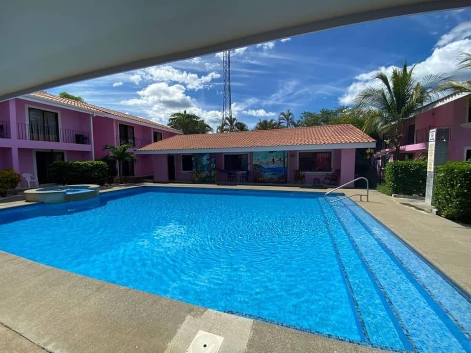 Pool area and front of condo 15