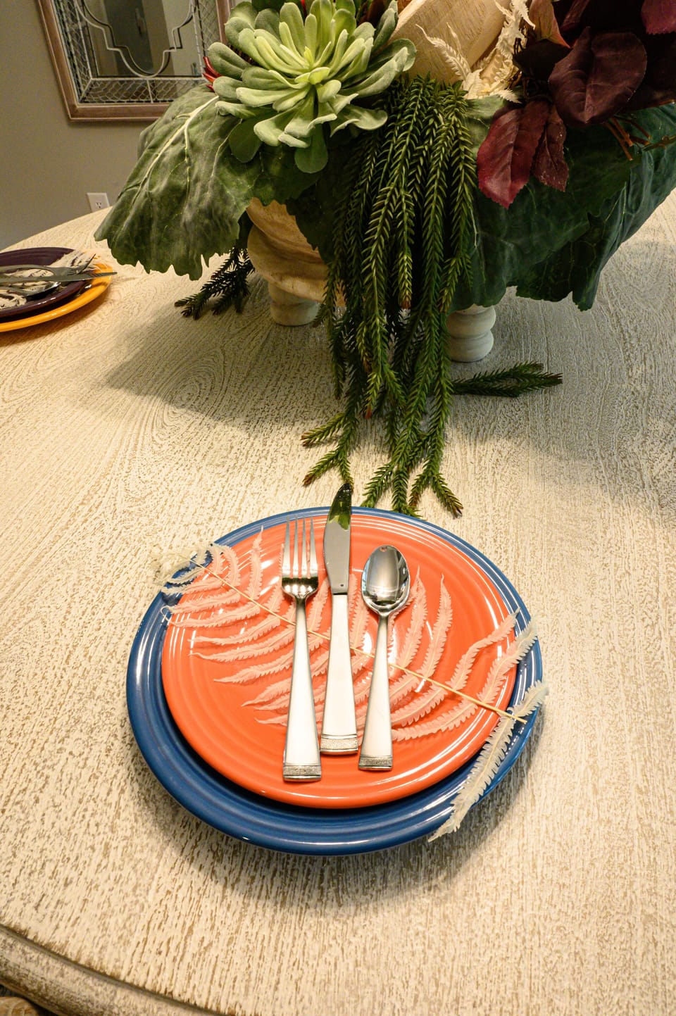 Our dinnerware are Fiesta Ware. Made right here in WV! 