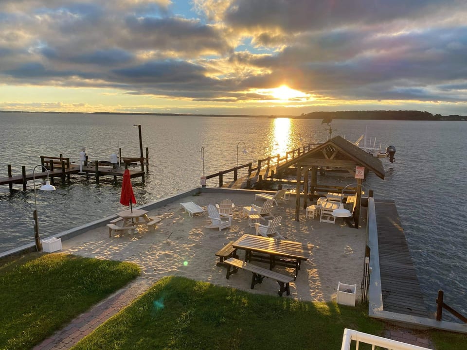 Waterfront Pelican Cove in the Heart of Dewey Beach.