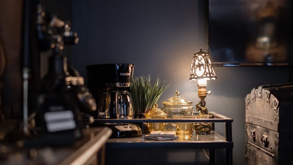 Ahh, you can be your own barista here