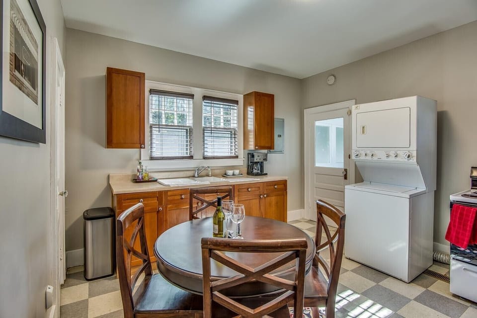 Kitchen has all the amenities you need including a newly added dishwasher.