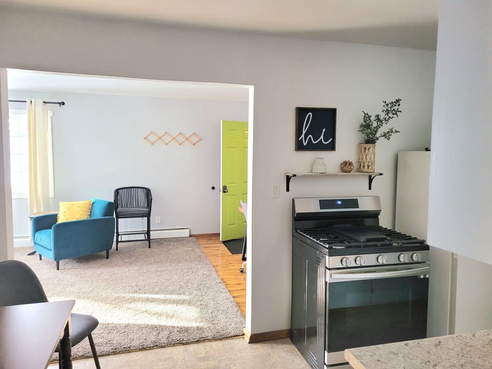  Gas Stove and everything you need to cook a meal. 