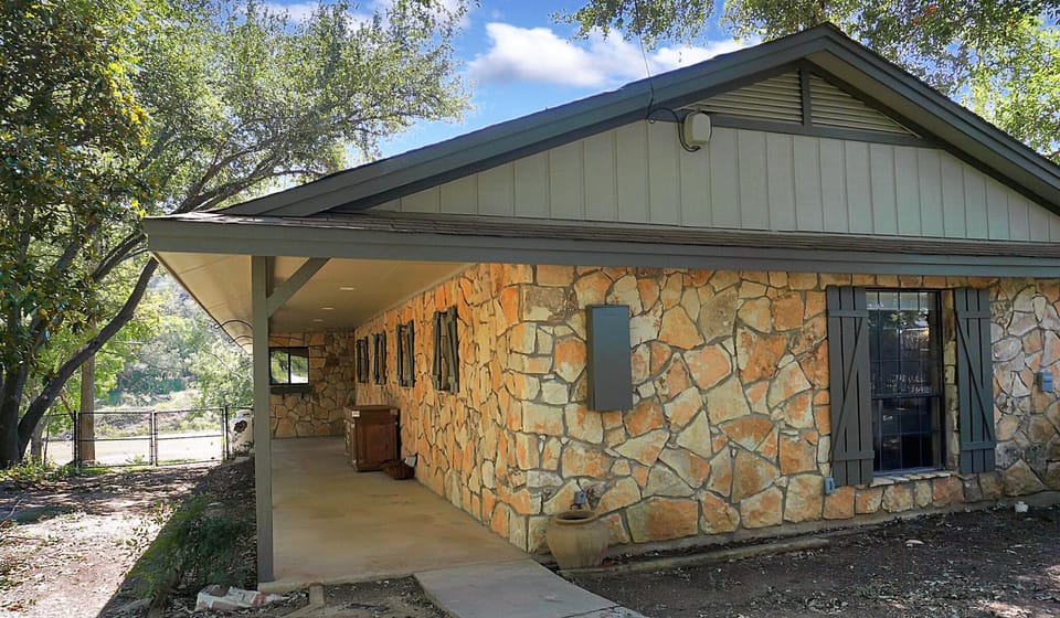 Large front porch