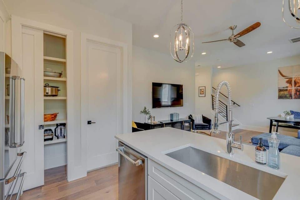 Our pantry is stocked with essentials for a fantastic stay!