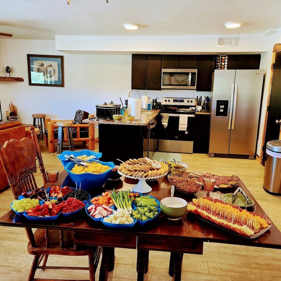 great kitchen space for entertaining
