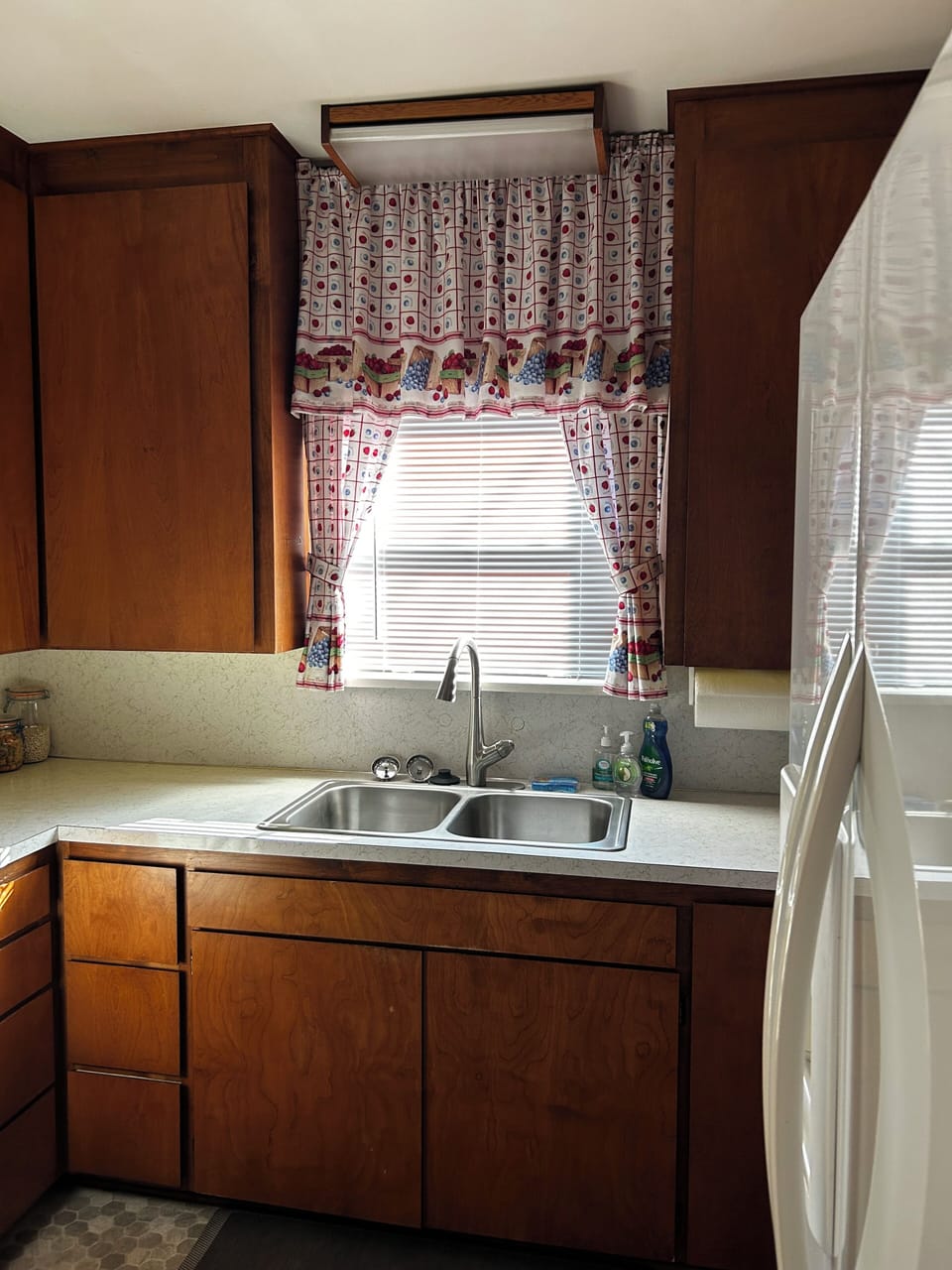Kitchen sink with a view window
