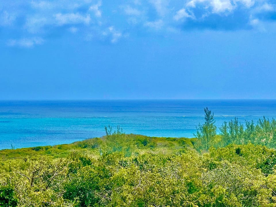 More ocean views from the upper deck.