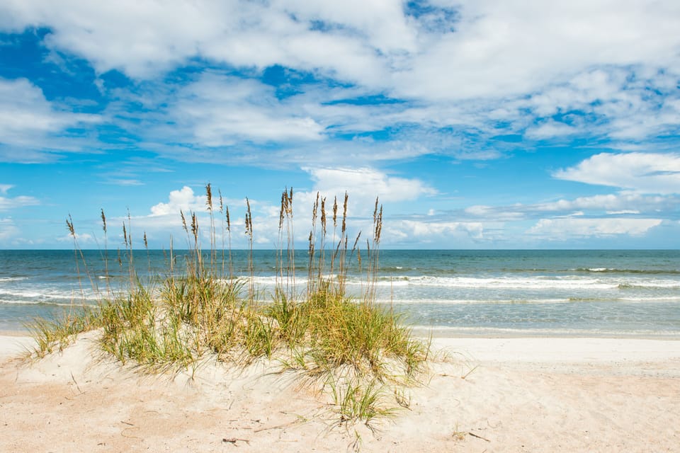 Gorgeous Amelia Island Beach 1 block from our front door!
