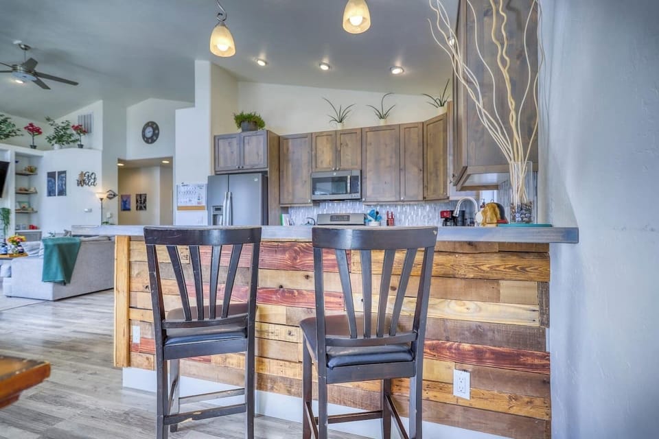 Bar Area with Barstools
