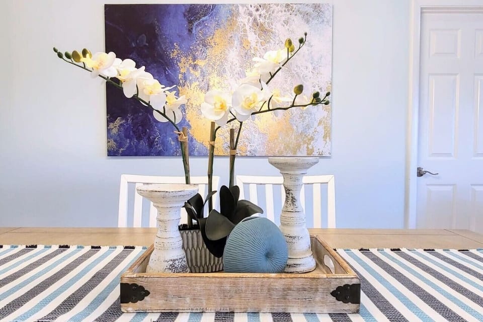 The peace filled dining room