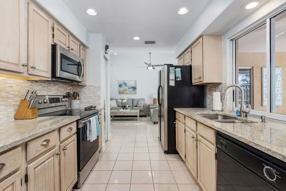 Fully equipped kitchen for all your vacation needs