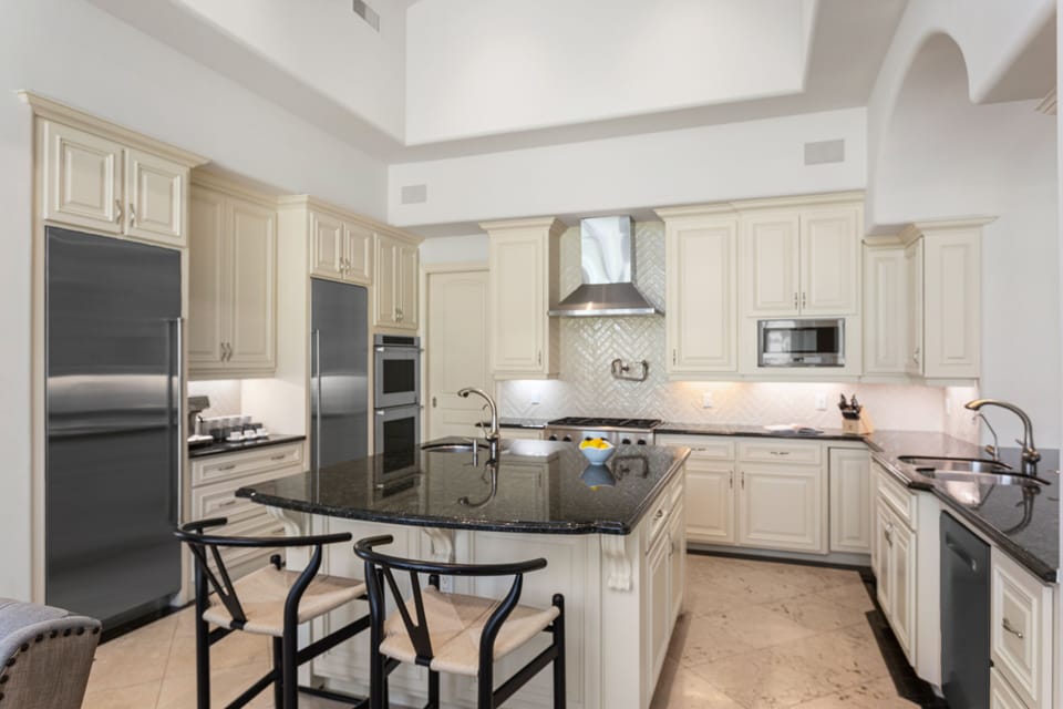 Gourmet kitchen space to whip up all the favorites - every gadget at the ready