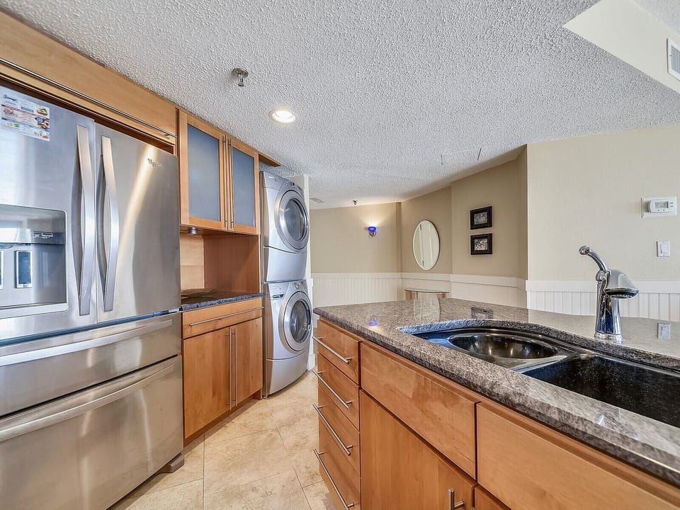 Kitchen with Laundry Area at 1402 Villamare