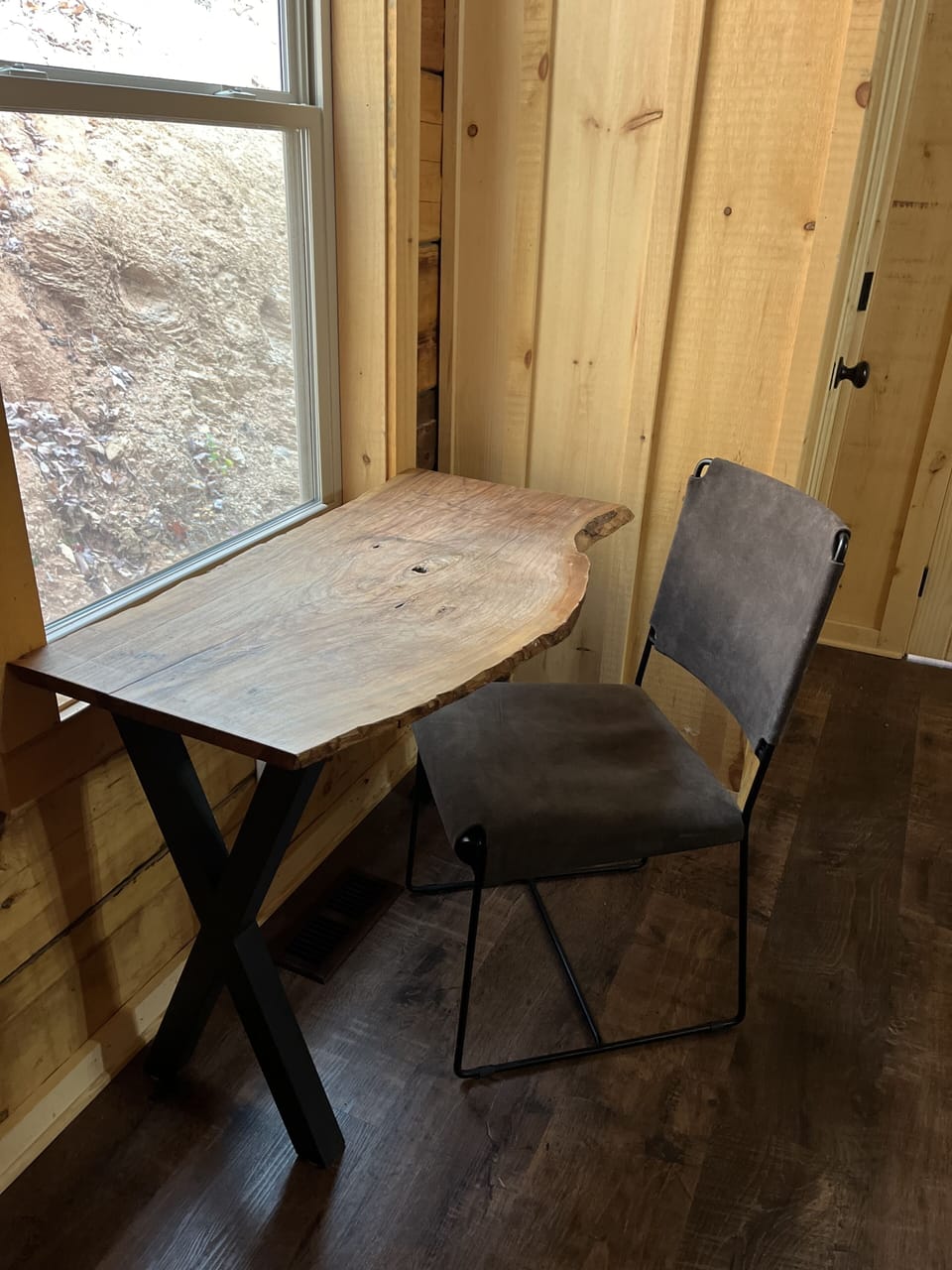 Dedicated work space in Master Bedroom.