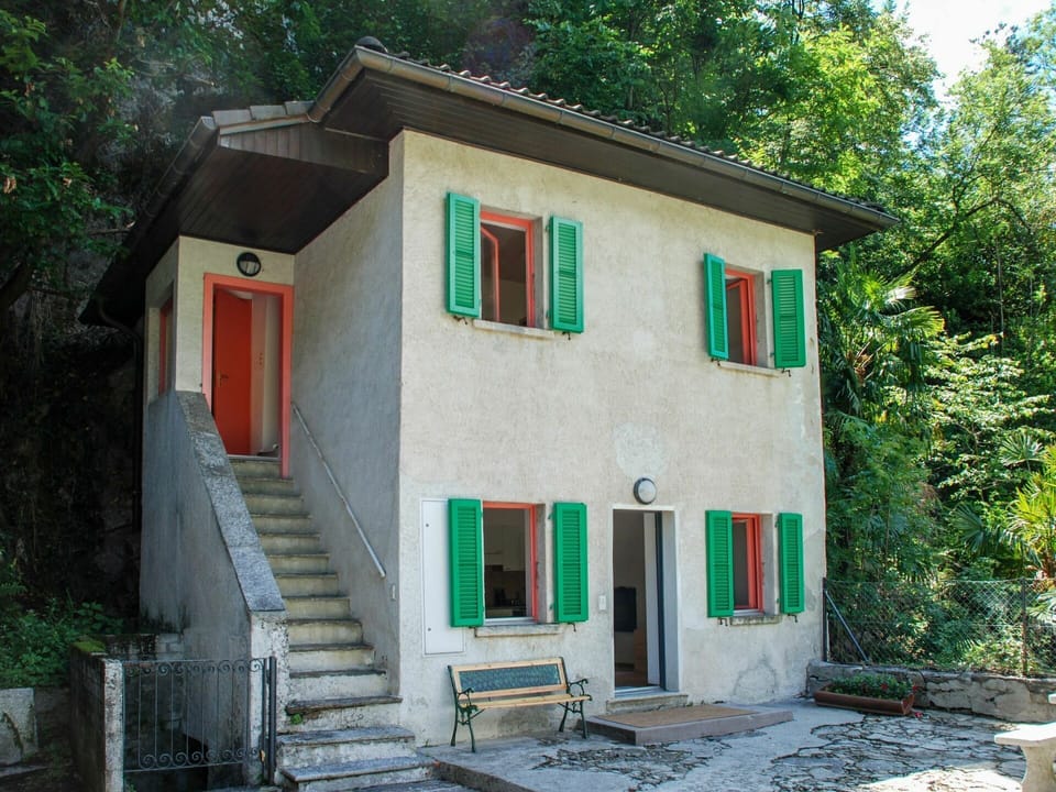 Property, Window, Building, Stairs, Plant, Tree, Wood, Door, Cottage