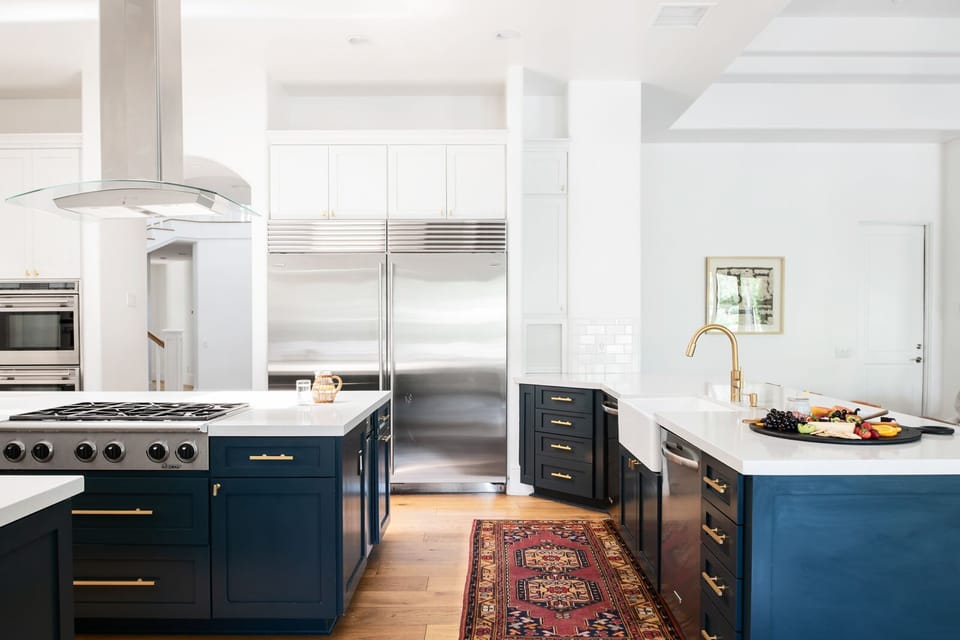 A chef's kitchen.