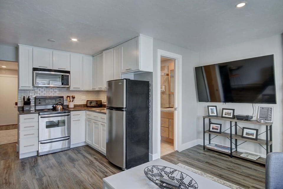 Kitchen and Living Room